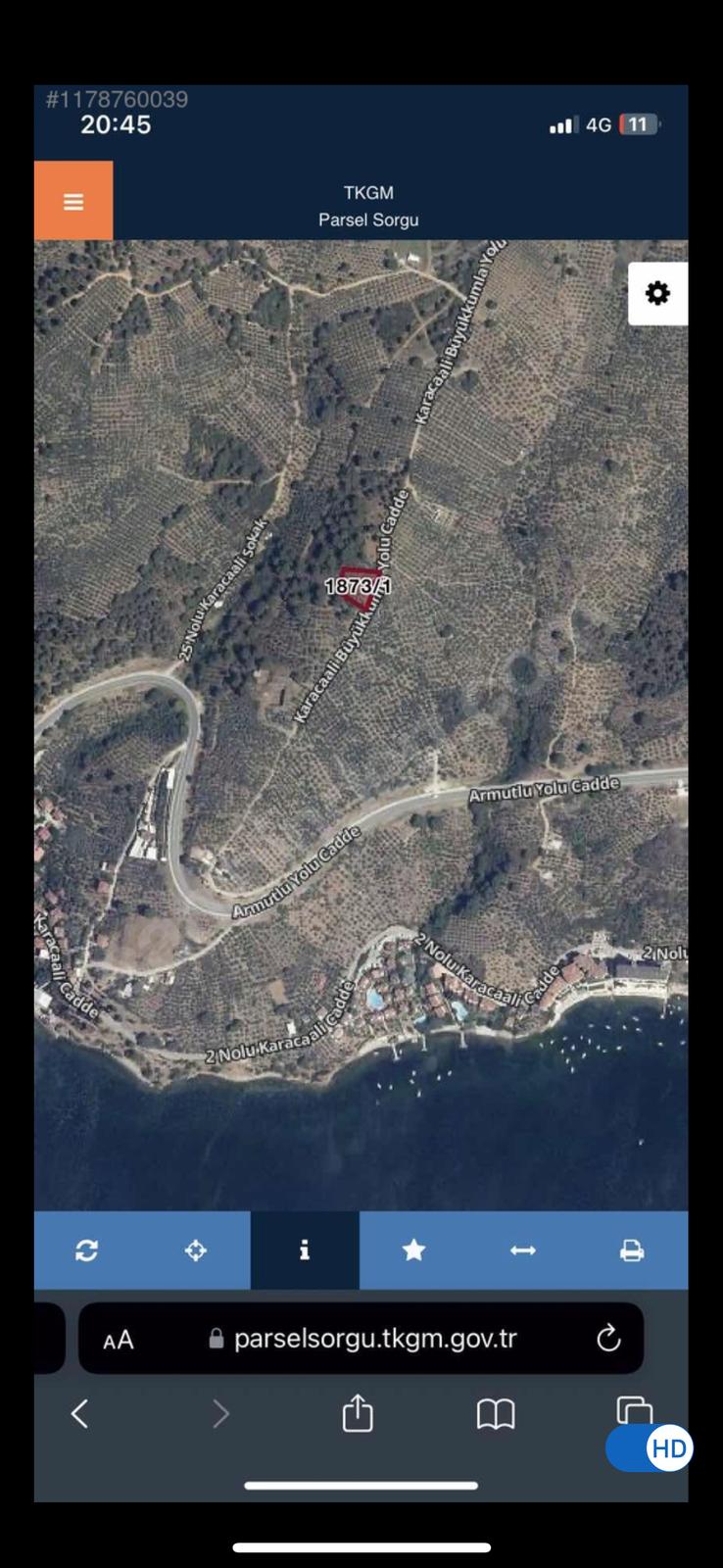 Bursa Gemlik Karacaali mahallesi satılık zeytinlik - BURSA GEMLİK fotoğraf 5