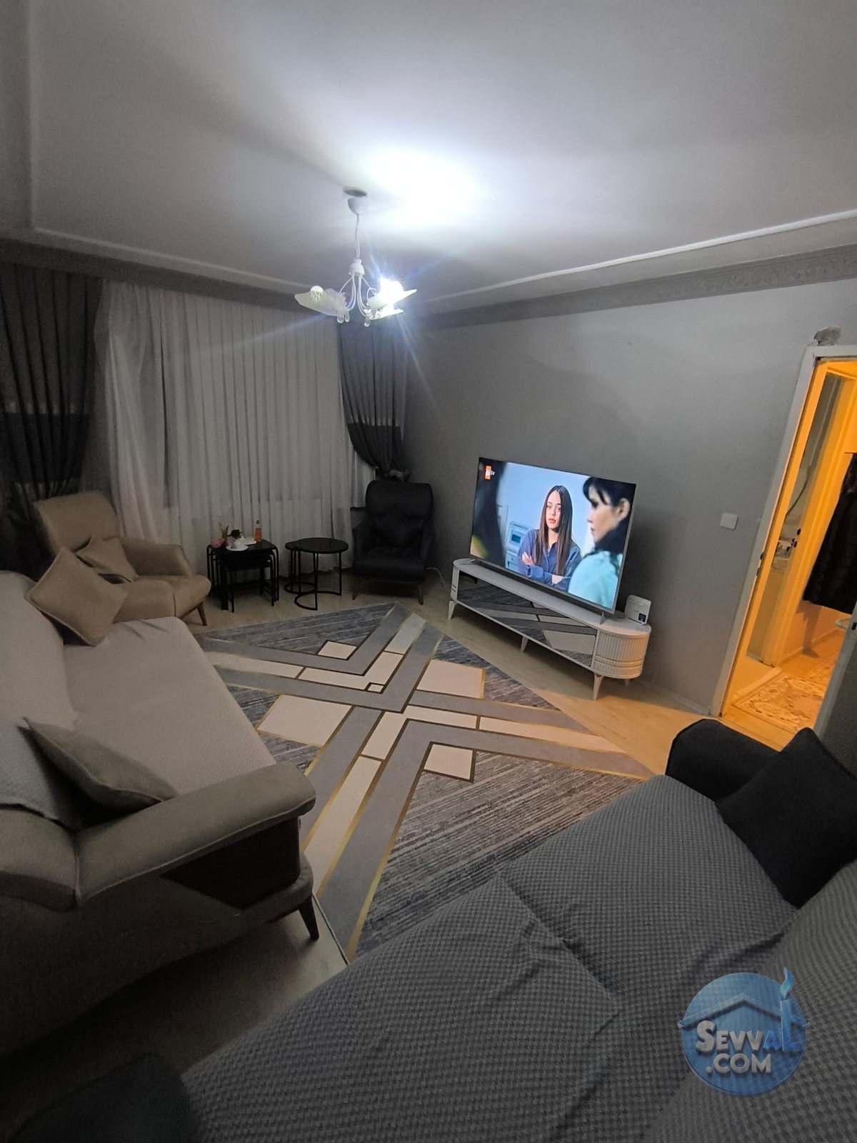 KÖRFEZ HEREKE KALICI KONUTLAR SATILIK 2+1 İÇİ YAPILI DAİRE - Kocaeli Körfez fotoğraf 3