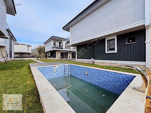 Küçükuyu'da Denize Yakın, Havuzlu, 140m² 3+1 Satılık Villa - ÇANAKKALE AYVACIK fotoğraf 6