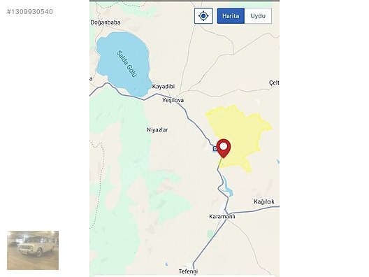230m tek tapuSalda gölüne 10km.Yeşilova bedirlide - BURDUR YEŞİLOVA fotoğraf 10