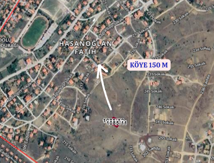 ANKARA ELMADAĞ HASANOĞLU FATİH KÖYÜNDE 506 M² VE 506 M²  ARSALARIMIZ SATILIKTIR - ANKARA ELMADAĞ fotoğraf 6