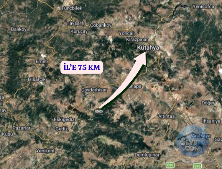 KÜTAHYA GEDİZ YAĞMURLAR  KÖYÜNDE  2.860 M²  TARLA  SATILIKTIR - KÜTAHYA GEDİZ fotoğraf 6
