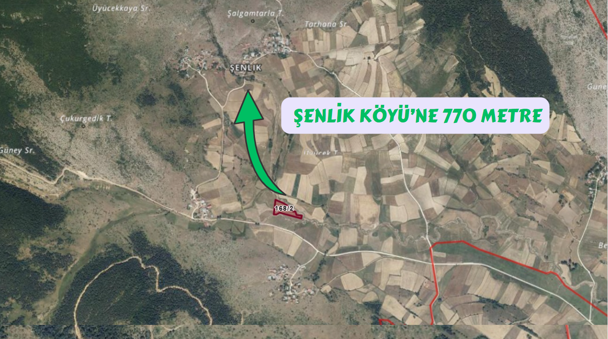 KASTAMONU DEVREKANİ ŞENLİK KÖYÜ 8312 M² NİN 277 M² HİSSESİ - KASTAMONU DEVREKANİ fotoğraf 3