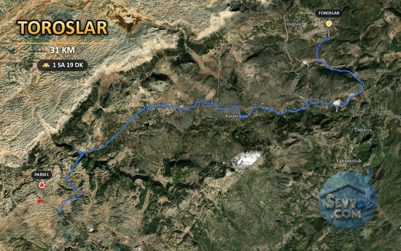 MERSİN TOROSLAR ARSLANKÖY 14.709 m² SATILIK ARSA - MERSİN TOROSLAR fotoğraf 5