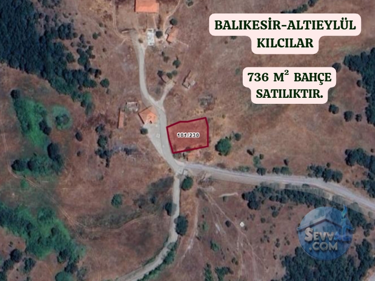 BALIKESİR ALTIEYLÜL KILCILAR MAH. 736M² BAHÇE SATILIKTIR - Balıkesir Altıeylül fotoğraf 6