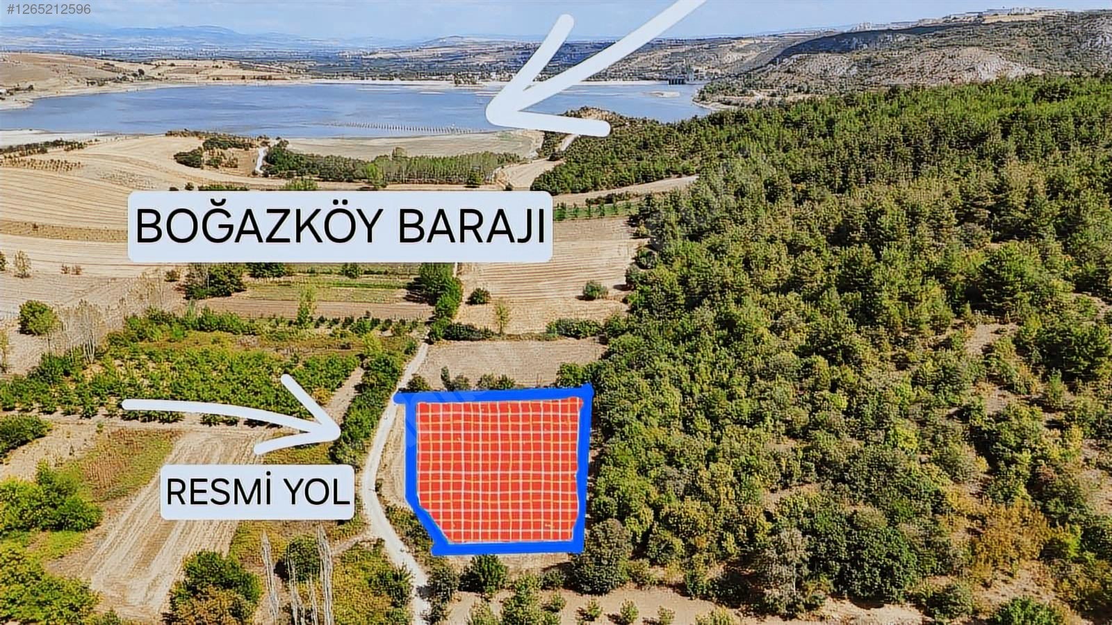 YATIRIMLIK ADA 127 PARSEL 11 BOĞAZ KÖYDE RESMİ YOLU VAR - BURSA İNEGÖL fotoğraf 4