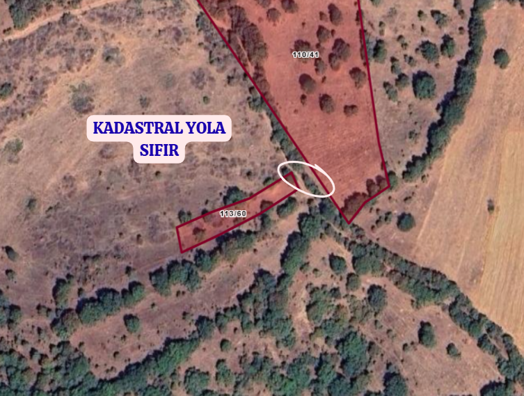 BALIKESİR DURSUNBEY KIZILÖZ  KÖYÜNDE 920  M²  TARLA  SATILIKTIR - BALIKESİR DURSUNBEY fotoğraf 3