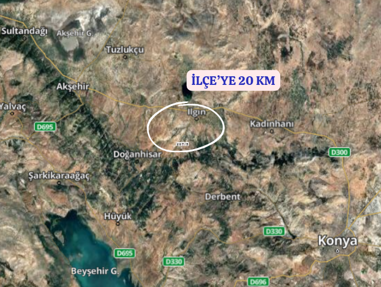 KONYA ILGIN GEÇİT  KÖYÜNDE 10.969   M² TARLA  SATILIKTIR - KONYA ILGIN fotoğraf 5