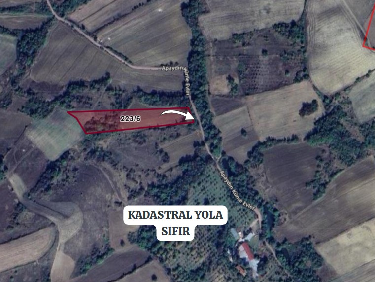 YALOVA ÇİFTLİKKÖY KILIÇ KÖYÜ’NDE 6.116 M²  TARLA SATILIKTIR - YALOVA ÇİFTLİKKÖY fotoğraf 3