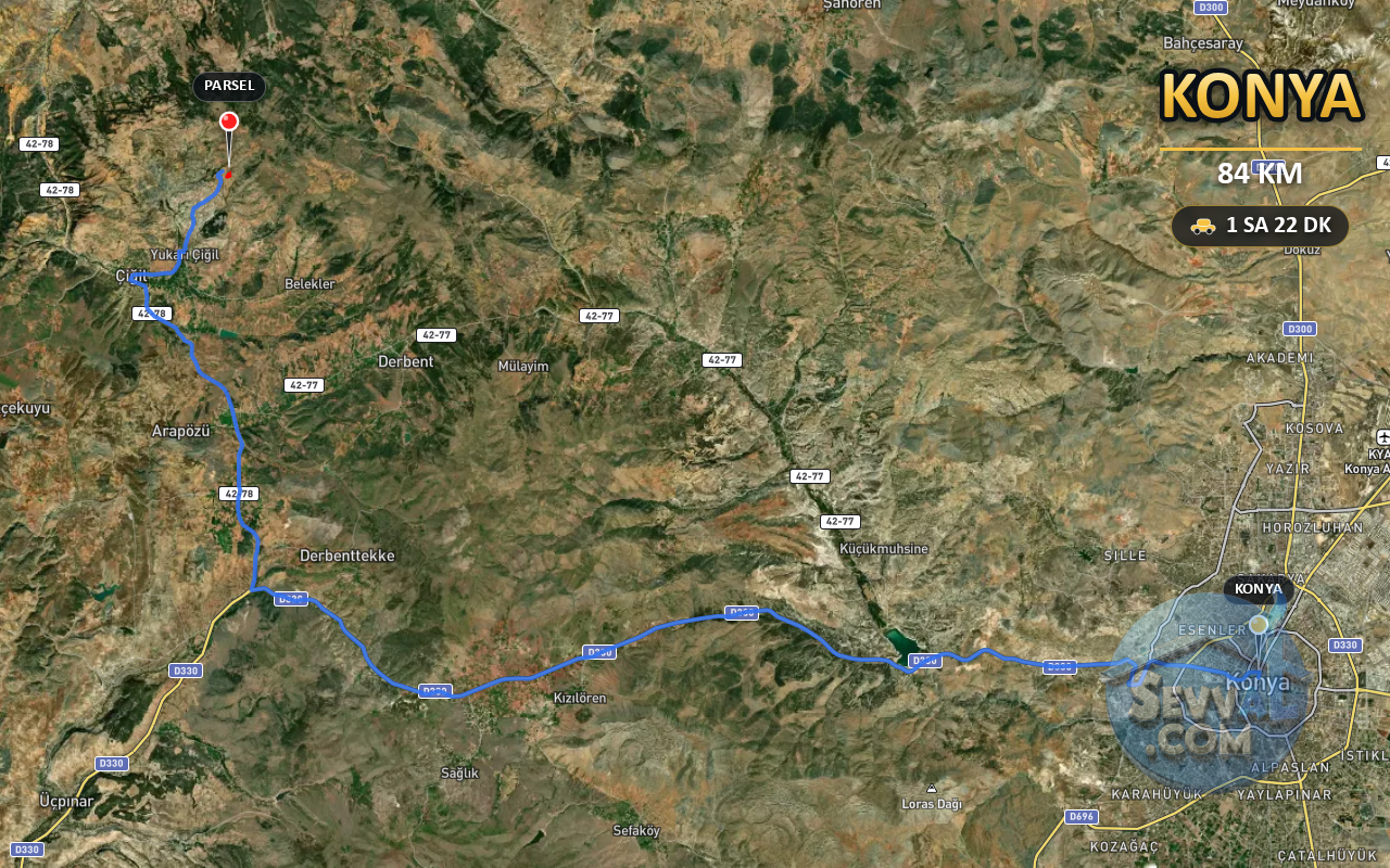 KONYA ILGIN YUKARIÇİĞİL-BÜYÜK 12.747 m² SATILIK ARSA - KONYA ILGIN fotoğraf 4