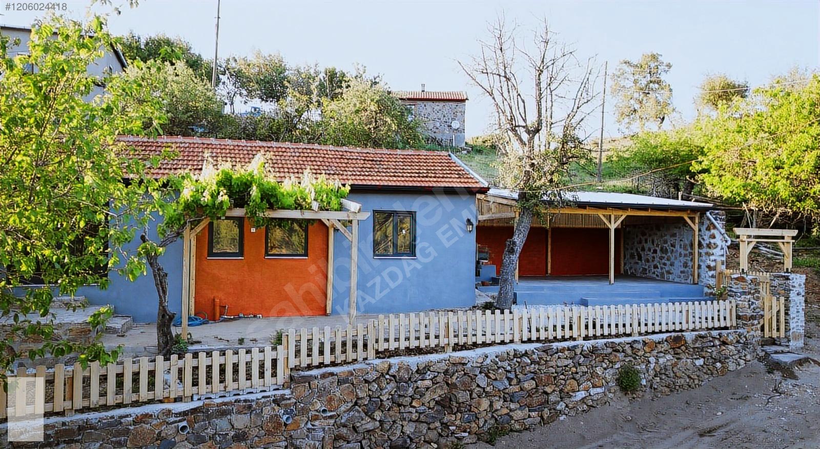 ÇANAKKALE BAYRAMİÇ KAYKILAR KÖYÜ 513 M2 BAHÇELİ MÜSTAKİL TAŞ EV - ÇANAKKALE BAYRAMİÇ fotoğraf 12