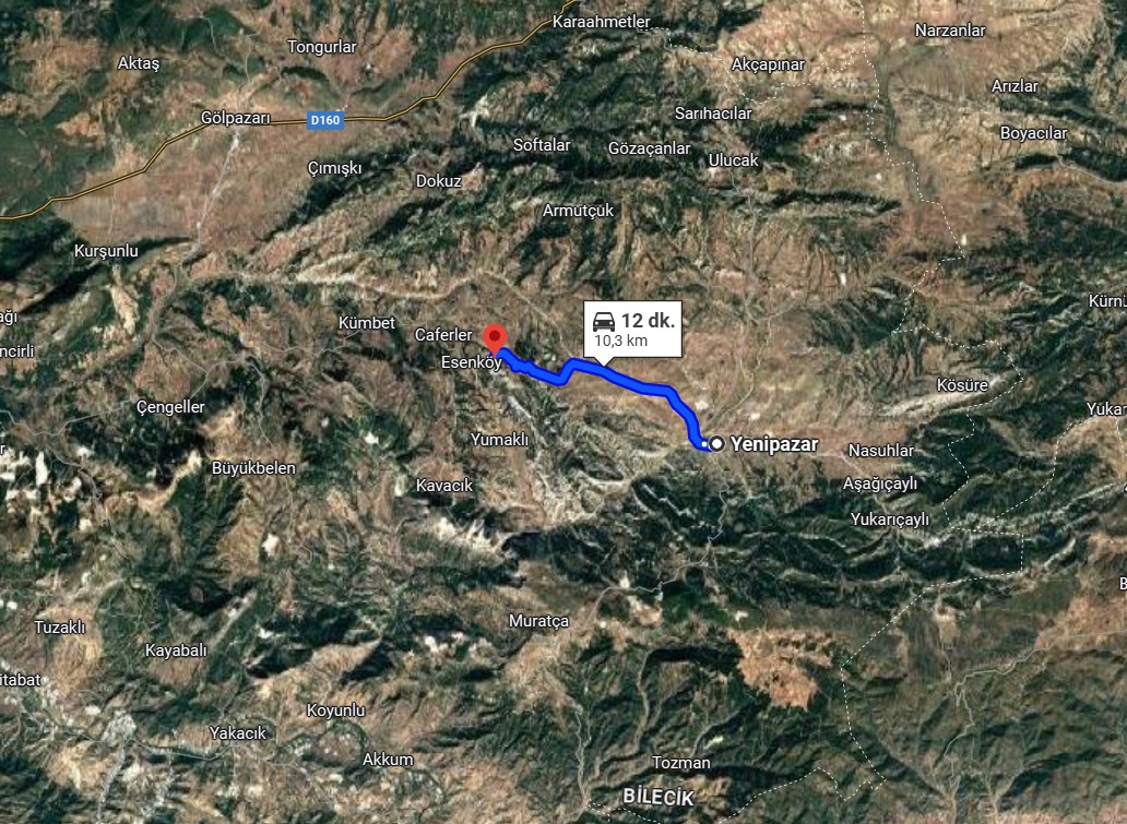 BİLECİK YENİPAZAR ESENKÖY  KÖYÜ’NDE 516 M² TARLA SATILIKTIR - BİLECİK YENİPAZAR fotoğraf 5