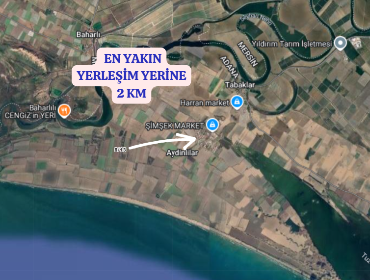 ADANA KARATAŞ TABAKLAR   MAHALLESİNDE  200  M² ARSA  SATILIKTIR - ADANA KARATAŞ fotoğraf 4