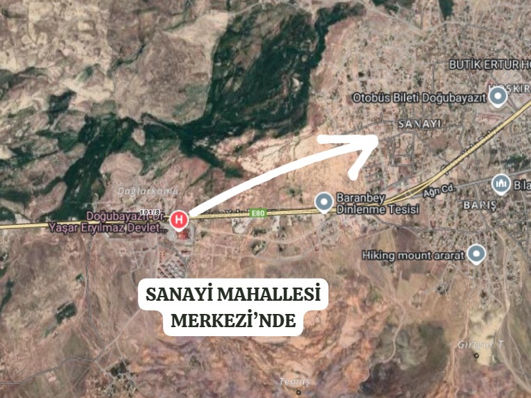 AĞRI DOĞUBEYAZID SANAYİ MAHALLESİ’DE 614 M² ARSA SATILIKTIR - AĞRI DOĞUBAYAZIT fotoğraf 5