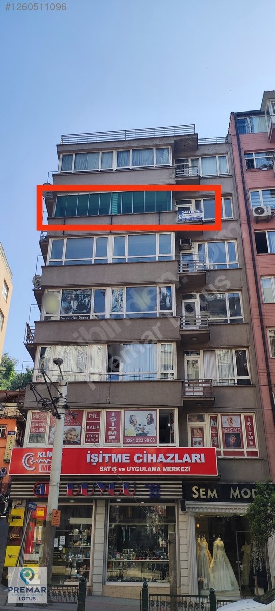 Altıparmak Caddesinde Satılık Bakımlı Daire - BURSA OSMANGAZİ fotoğraf 2