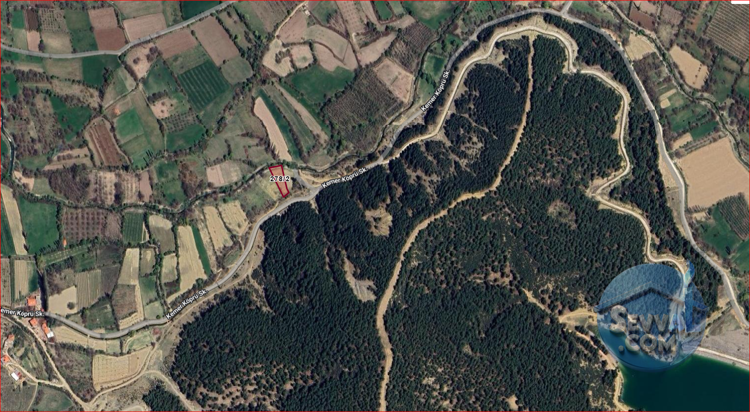 AĞLASUN SAKARCA MAHALLESİNDE SATILIK ARAZİ - BURDUR AĞLASUN fotoğraf 2