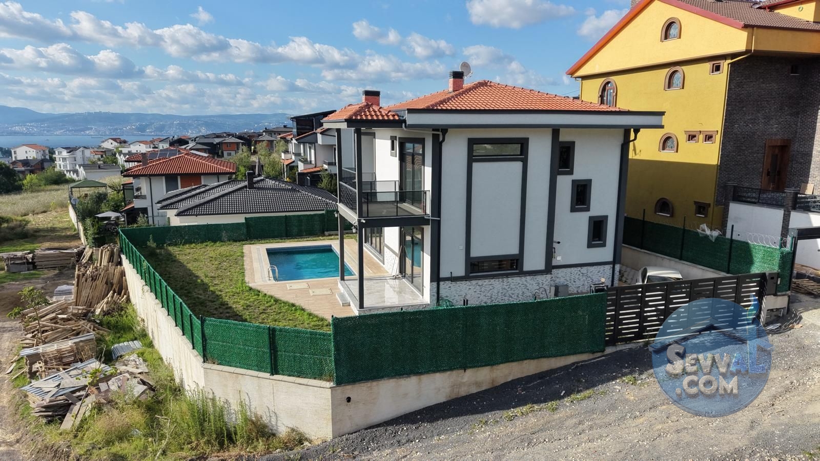 DAMLAR MAH. SATILIK 4+1 HAVUZLU LÜKS MÜSTAKİL VİLLA - Kocaeli Başiskele fotoğraf 12