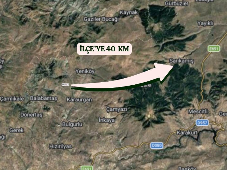 KARS SARIKAMIŞ ISISU KÖYÜNDE 18.440M² TARLA SATILIKTIR - KARS SARIKAMIŞ fotoğraf 5