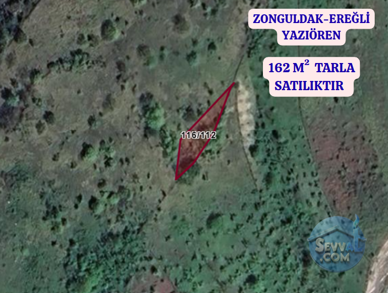 ZONGULDAK EREĞLİ YAZIÖREN  KÖYÜNDE  162 M²  TARLA  SATILIKTIR - ZONGULDAK EREĞLİ fotoğraf 2