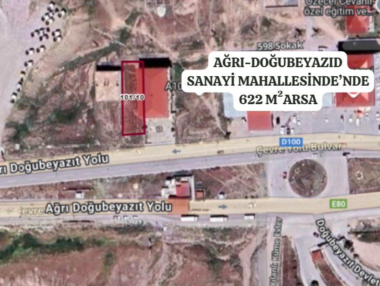 AĞRI DOĞUBEYAZID SANAYİ  MAHALLESİ’NDE 622 M² ARSA SATILIKTIR - AĞRI DOĞUBAYAZIT fotoğraf 2