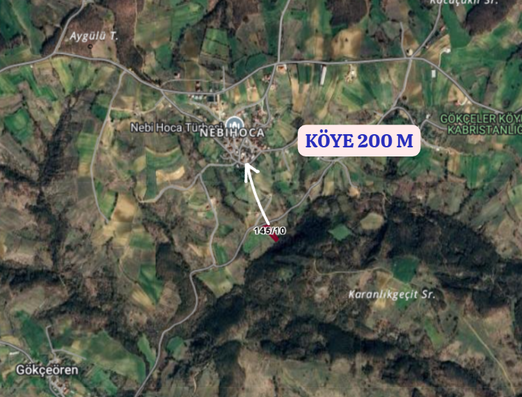 KOCAELİ İZMİT NEBİHOCA  KÖYÜNDE 1.276 M²  TARLA  SATILIKTIR - KOCAELİ İZMİT fotoğraf 4
