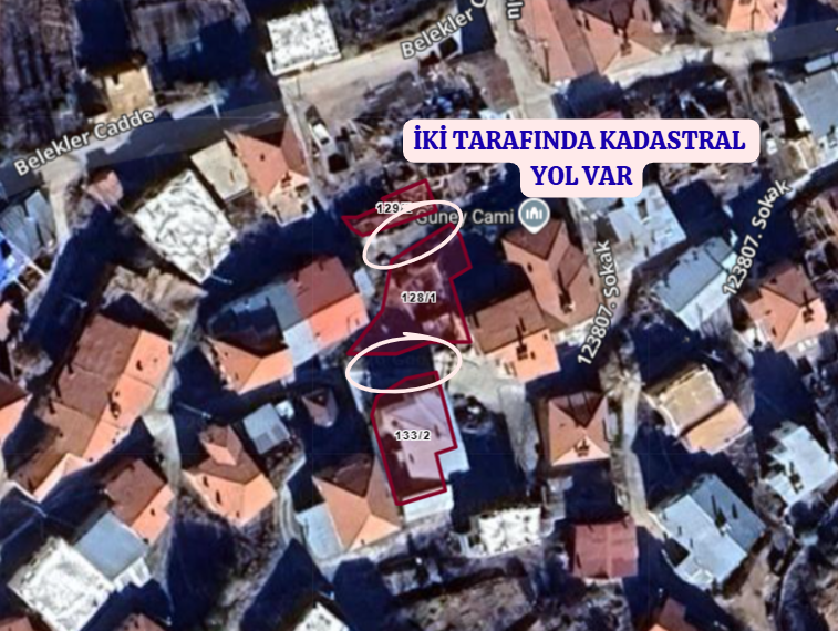 KONYA ILGIN BELEKLER    KÖYÜNDE 282  M²  İKİ KATLI KERPİÇ EV ARSASI SATILIKTIR - KONYA ILGIN fotoğraf 3