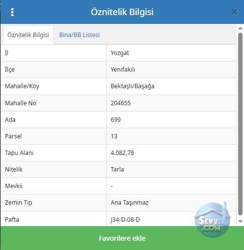 YOZGAT YENİFAKILI BEKTAŞLI DA 4.082 M² TARLAMIZ SATILIKTIR - YOZGAT YENİFAKILI fotoğraf 2