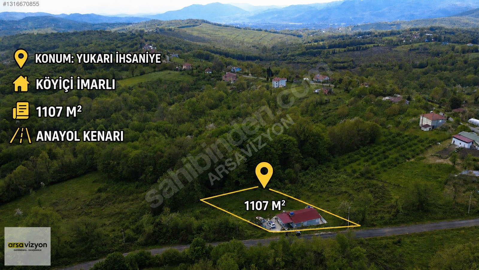 YUKARI İHSANİYE'DE MÜSTAKİL TAPULU SATILIK İMARLI ARAZİ VE EV - ZONGULDAK ÇAYCUMA fotoğraf 17