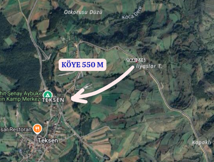 KOCAELİ KANDIRA TEKSEN   KÖYÜNDE 197  M²  TARLA  SATILIKTIR - KOCAELİ KANDIRA fotoğraf 4