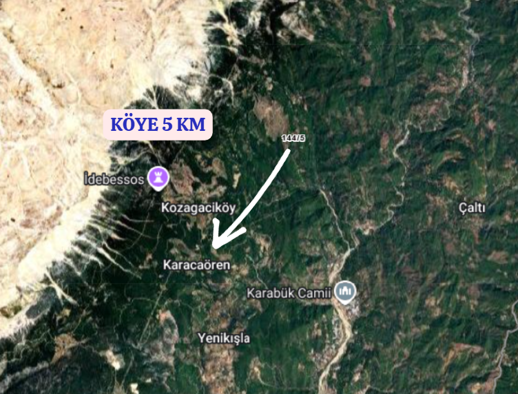 ANTALYA KUMLUCA KARACAÖREN  KÖYÜNDE 1.070  M²  BAHÇE  SATILIKTIR - ANTALYA KUMLUCA fotoğraf 5