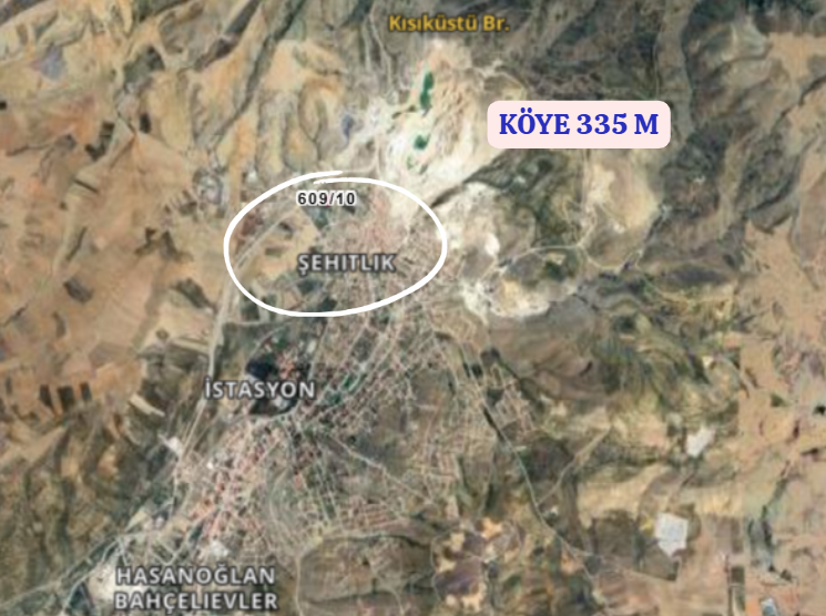 ANKARA ELMADAĞ ŞEHİTLİK KÖYÜNDE 867 M² ARSA SATILIKTIR. - ANKARA ELMADAĞ fotoğraf 5