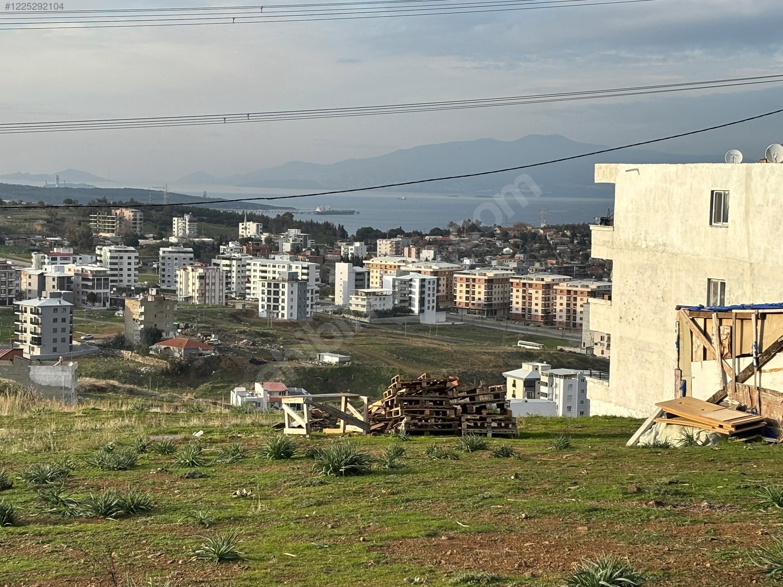 DENİZ MANZARALI İMARLI ARSA - İZMİR ALİAĞA fotoğraf 4