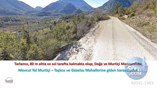 Murtiçine Yakın Konumda Acil Satılık Tarla - ANTALYA AKSEKİ fotoğraf 27