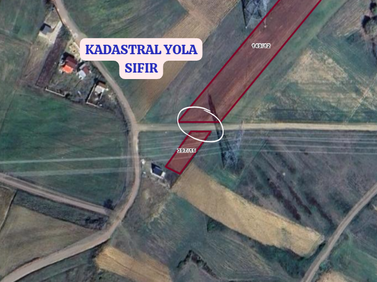 KOCAELİ DERİNCE KARAGÖLLÜ  KÖYÜNDE   516   M²  TARLA  SATILIKTIR - KOCAELİ DERİNCE fotoğraf 3