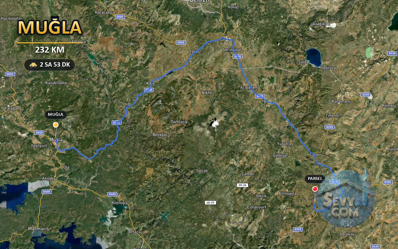 MUĞLA SEYDİKEMER ÇOBANİSA 757 m² SATILIK ARSA - MUĞLA SEYDİKEMER fotoğraf 3