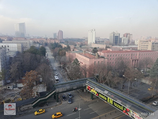 Atatürk Bulvarı Bakanlıklar 143 No'da Ön Cephe 2+1 95 M2 Manzaralı Yapılı Kiralı - ANKARA ÇANKAYA fotoğraf 7