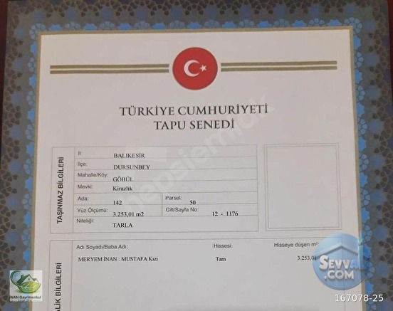 🚨 DURSUNBEY OSB YAKININDA 2.547 M² YATIRIMLIK VERİMLİ TARLA 🚨 - BALIKESİR DURSUNBEY fotoğraf 35