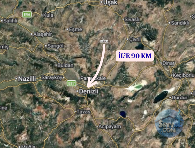 DENİZLİ BEKİLLİ ÜÇKUYU  KÖYÜNDE  1.103 M²  TARLA  SATILIKTIR - DENİZLİ BEKİLLİ fotoğraf 6