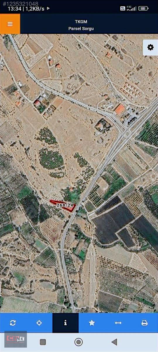 BARLA MERKEZDE SATILIK TARLA - ISPARTA EĞİRDİR fotoğraf 5