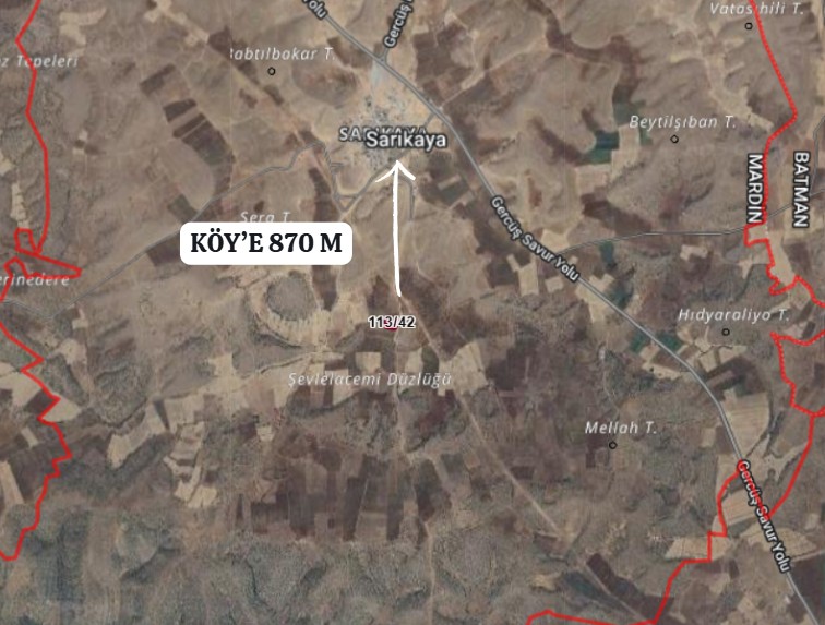 MARDİN MİDYAT SARIKAYA  MAHALLESİ’NDE 2.730 M² TARLA SATILIKTIR - MARDİN MİDYAT fotoğraf 4