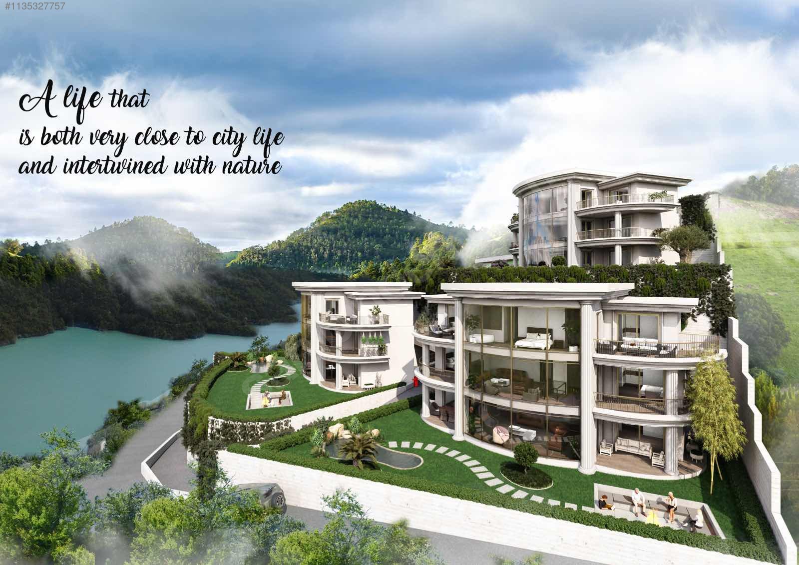 YUVACIK BARAJI VE ŞEHİR MANZARALI VİLLA İMARLI KUPON ARSA - KOCAELİ BAŞİSKELE fotoğraf 5