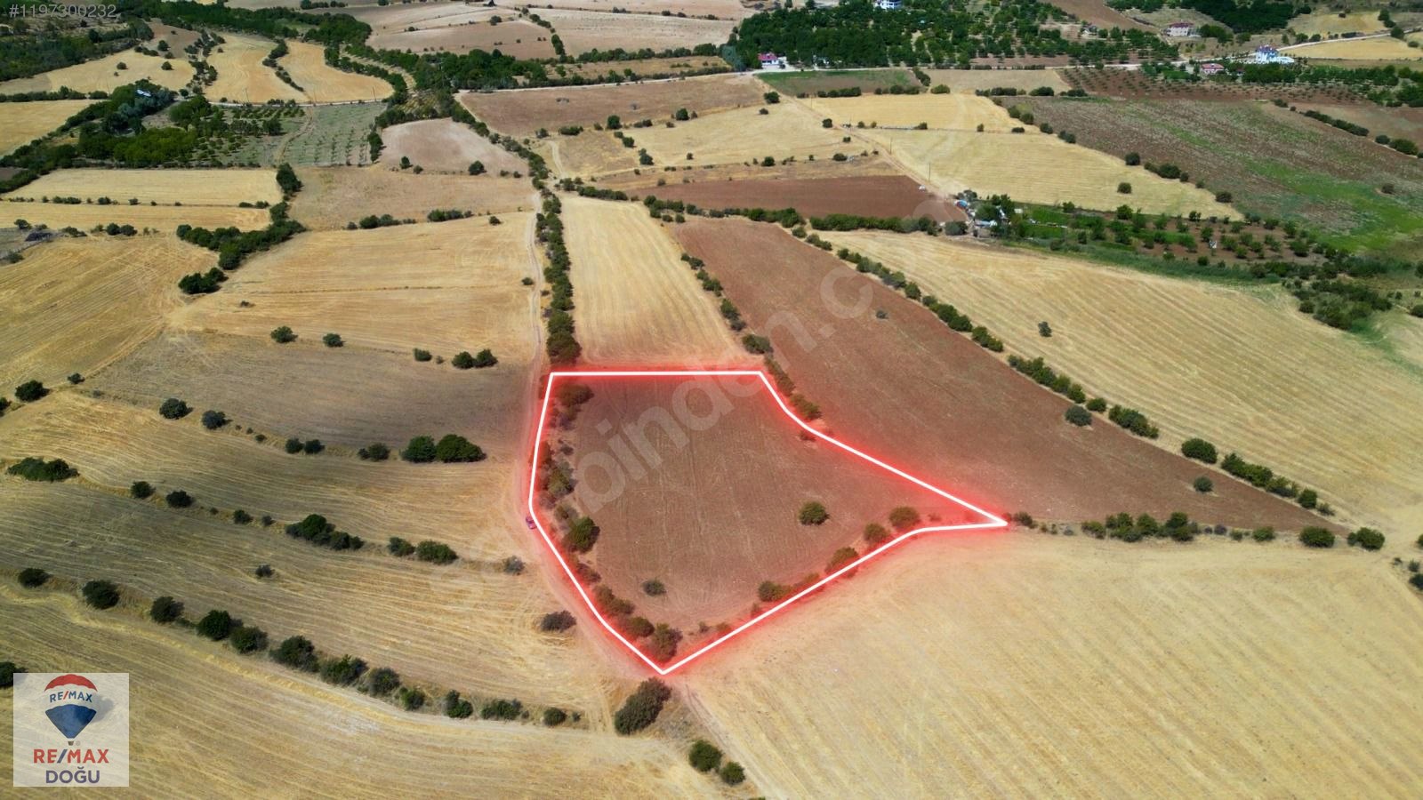 REMAX DOĞUDAN SÜTLÜCE KÖYÜNDE SATILIK 9.287,65 M2 TARLA - ELAZIĞ MERKEZ fotoğraf 3