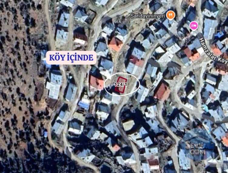 KONYA BOZKIR HAMZALAR KÖYÜNDE 171 M² YIKIK KARGIR EV SATILIKTIR - Konya Bozkır fotoğraf 2