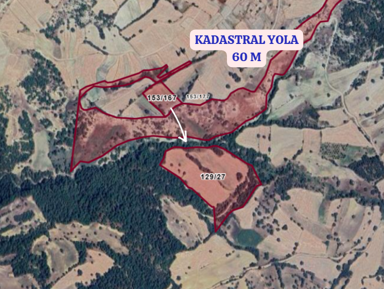 KÜTAHYA GEDİZ GÖLCÜK  MH.  6.714 M² TARLA SATILIKTIR - KÜTAHYA GEDİZ fotoğraf 3