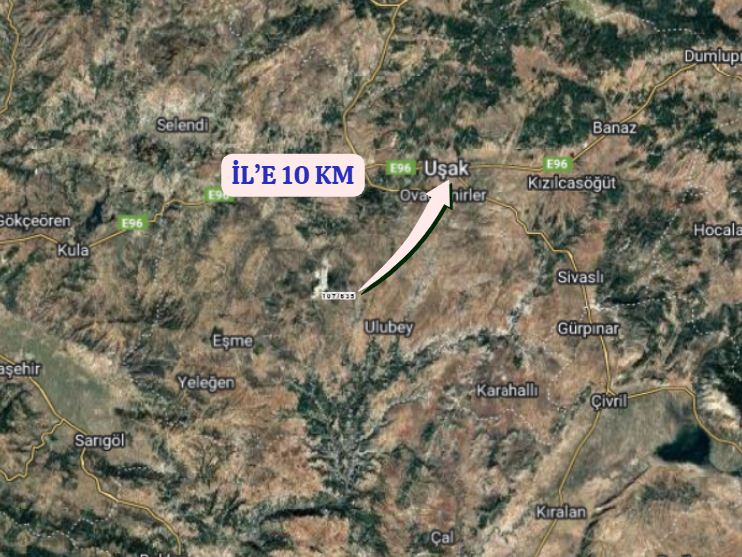 UŞAK ULUBEY KIŞLA  KÖYÜNDE 2.336  M² TARLA  SATILIKTIR - UŞAK ULUBEY fotoğraf 6