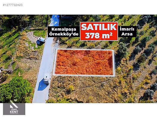 Kemalpaşa Örnekköy Satılık Arsa İmarlı 378 m2 - İZMİR KEMALPAŞA fotoğraf 12