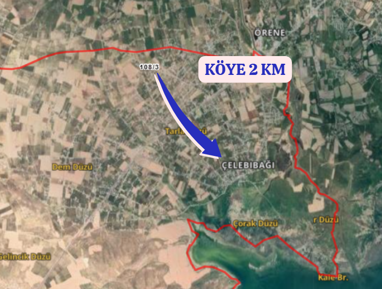 VAN  ERCİŞ ÇELEBİBAĞ KÖYÜNDE 600 M² ARSAMIZ SATILIKTIR. - VAN ERCİŞ fotoğraf 4