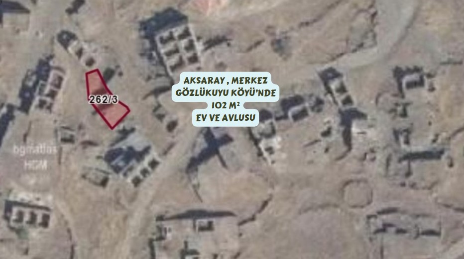 AKSARAY MERKEZ GÖZLÜKUYU KÖYÜNDE 102M²- EV VE AVLUMUZ- SATILIKTIR. - AKSARAY MERKEZ fotoğraf 2