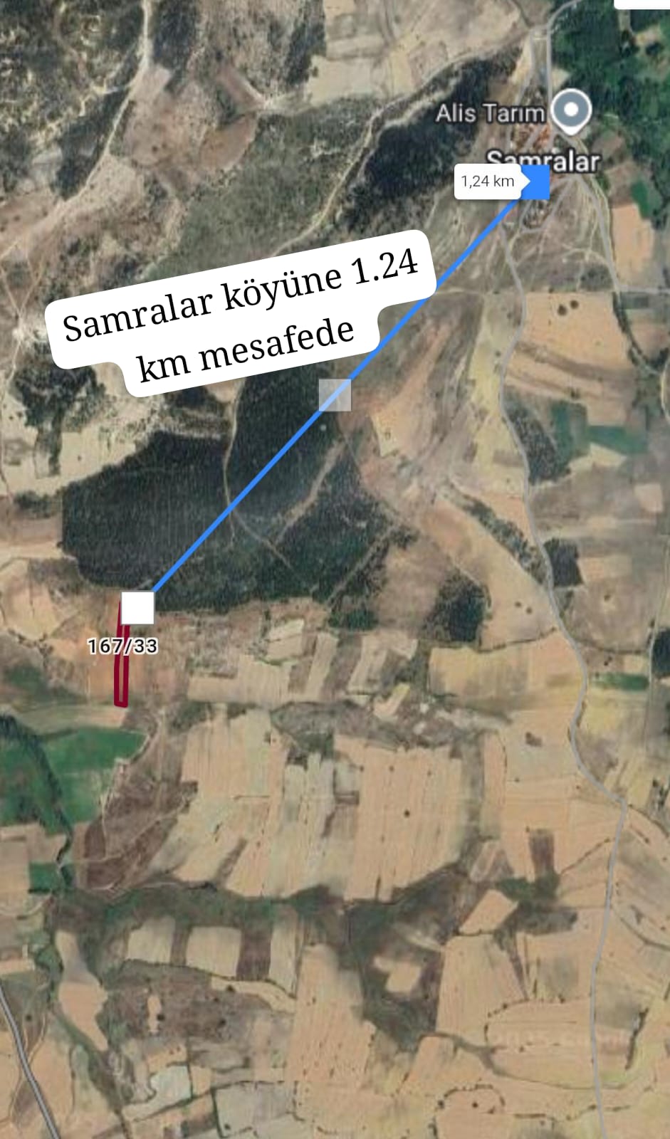 KÜTAHYA GEDİZ  YEĞİNLER KÖYÜ 4.801 TARLAMIZ SATILIKTIR. - KÜTAHYA GEDİZ fotoğraf 3