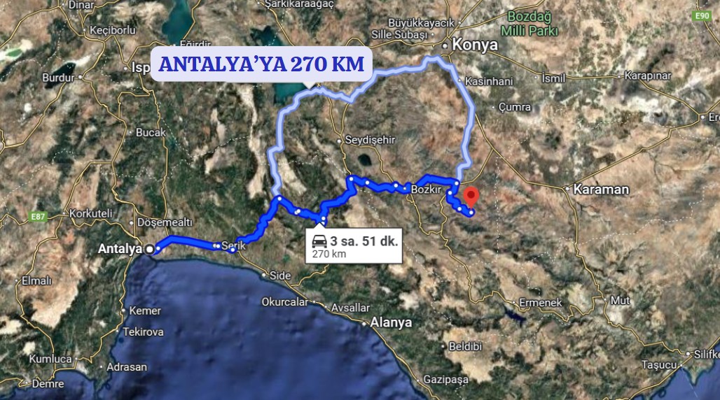 KONYA HADİM YUKARIEŞENLER KÖYÜ'NDE 653 M² TARLAMIZ SATILIKTIR - KONYA HADİM fotoğraf 13